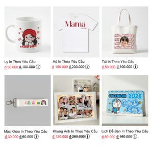 Quà tặng cá nhân hóa – tạo nên dấu ấn độc bản dành riêng cho người bạn trân quý