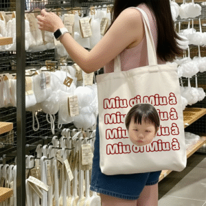 túi vải bố, túi canvas, túi vải tote in tên, hình theo yêu cầu mẫu túi đơn giản, đẹp