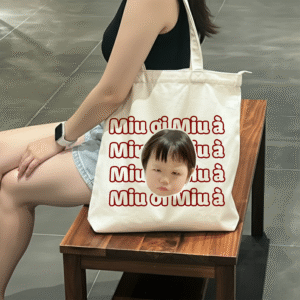 túi vải bố, túi canvas, túi vải tote in tên, hình theo yêu cầu mẫu túi đơn giản, đẹp