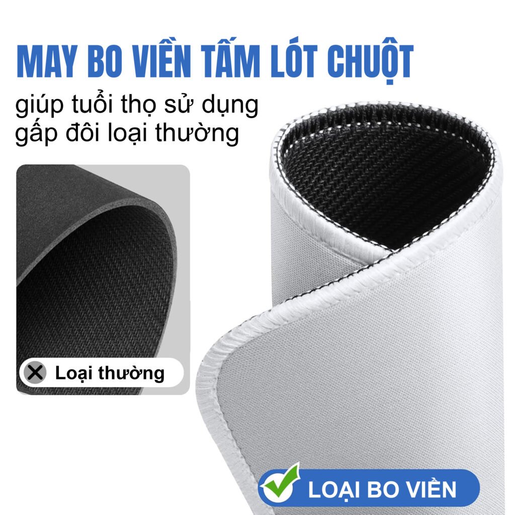 lót chuột nhỏ 21x26cm vải dày dặn có thể giặt chống trượt in hình , tên theo yêu cầu.
