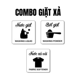 combo giặt xả